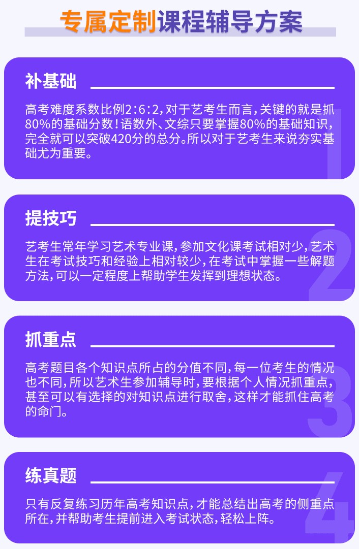 江岸区百步亭高三艺考生文化课全日制集训班哪里有